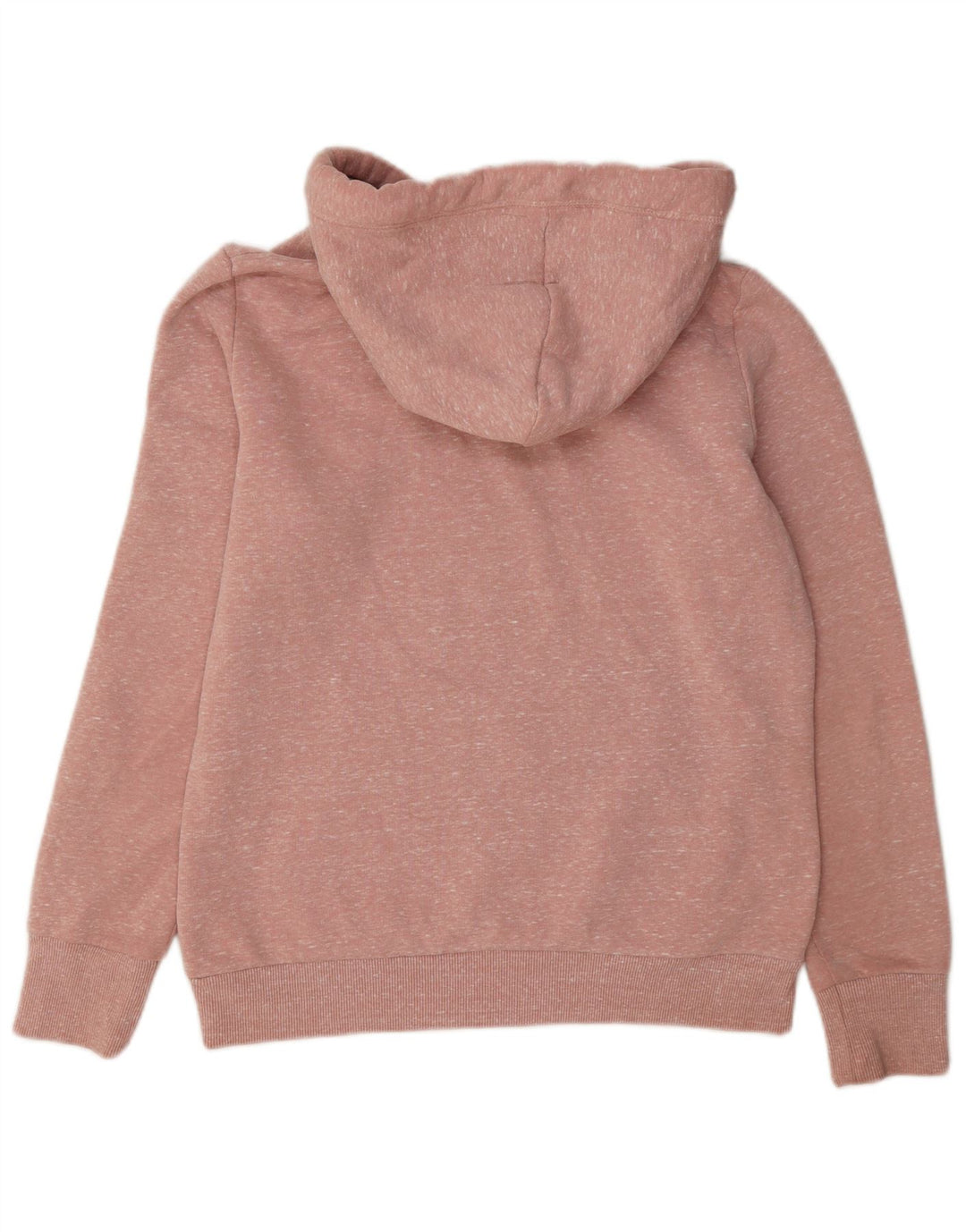 Damski sweter z kapturem Superdry UK 12, średni, różowy, nakrapiany poliester