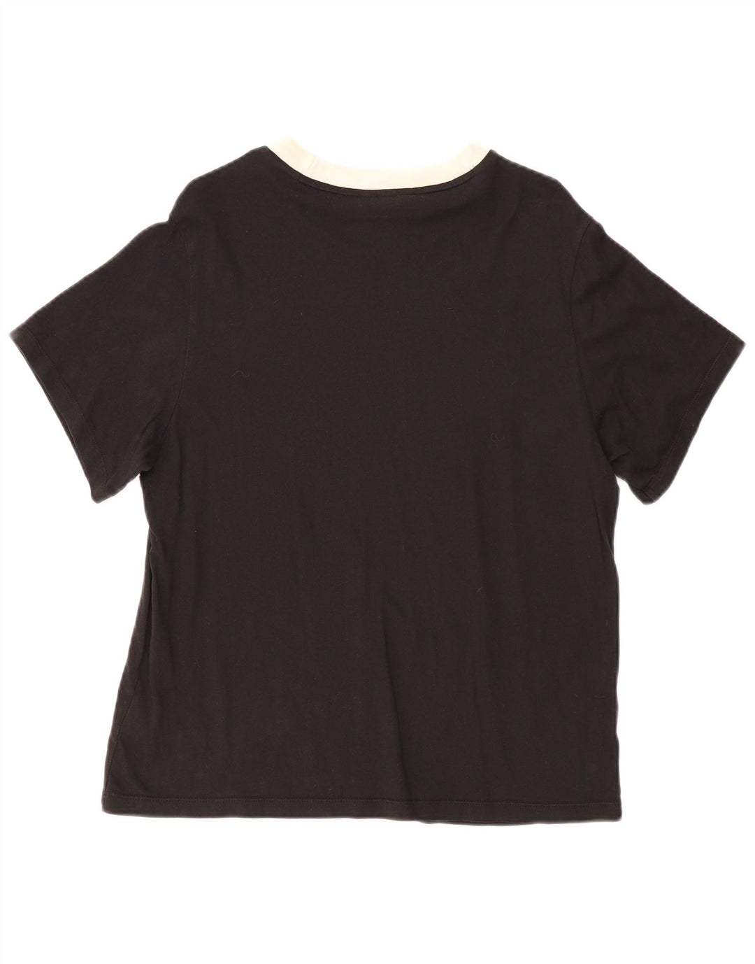 Damska koszulka ADIDAS Top UK 12, średnia czarna bawełna