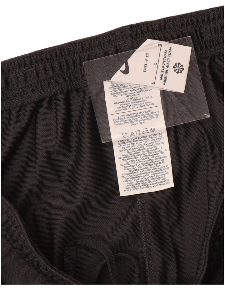 Męskie spodnie dresowe NIKE Dri Fit, duże, szare, z poliestru