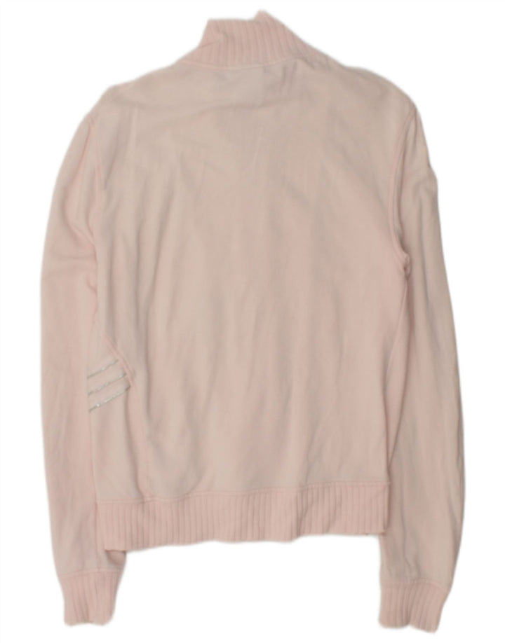Damska bluza dresowa Adidas UK 14 Średnia różowa bawełna