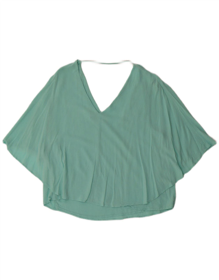 Bluzka damska Zara Top UK 14 Large Turkus