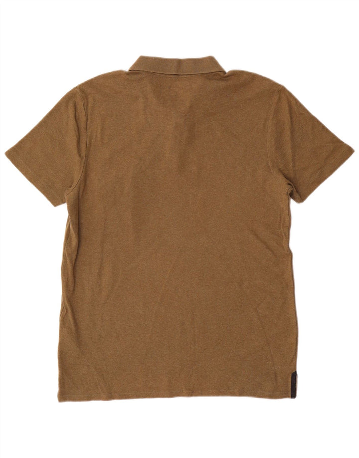 Męska koszulka polo Dkny, średnia bawełna khaki