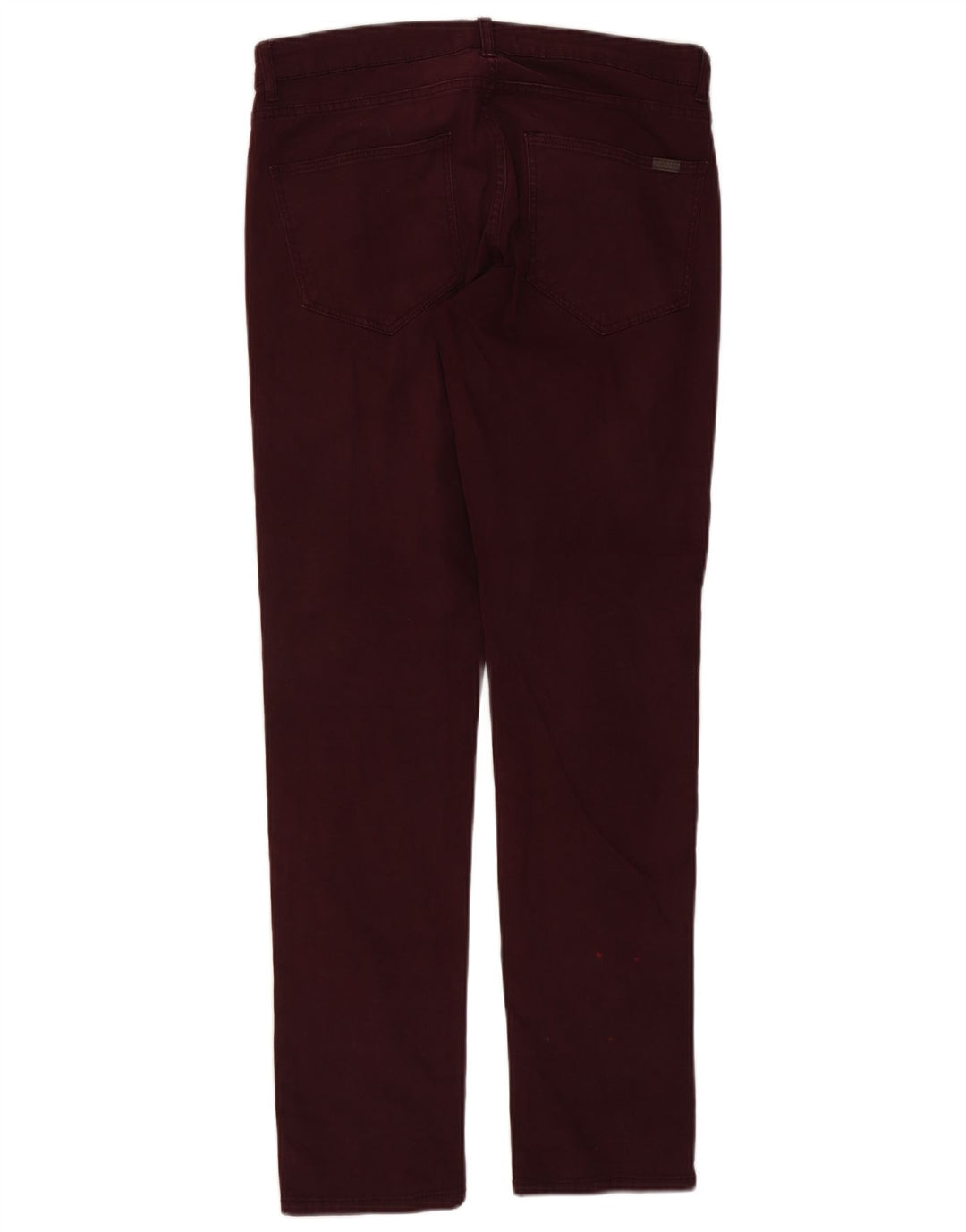 Jeansy damskie Zara W32 L32 Burgundowe