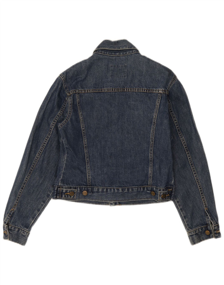 Kurtka chłopięca Lee Crop Denim 8-9 lat, średnia niebieska, bawełniana