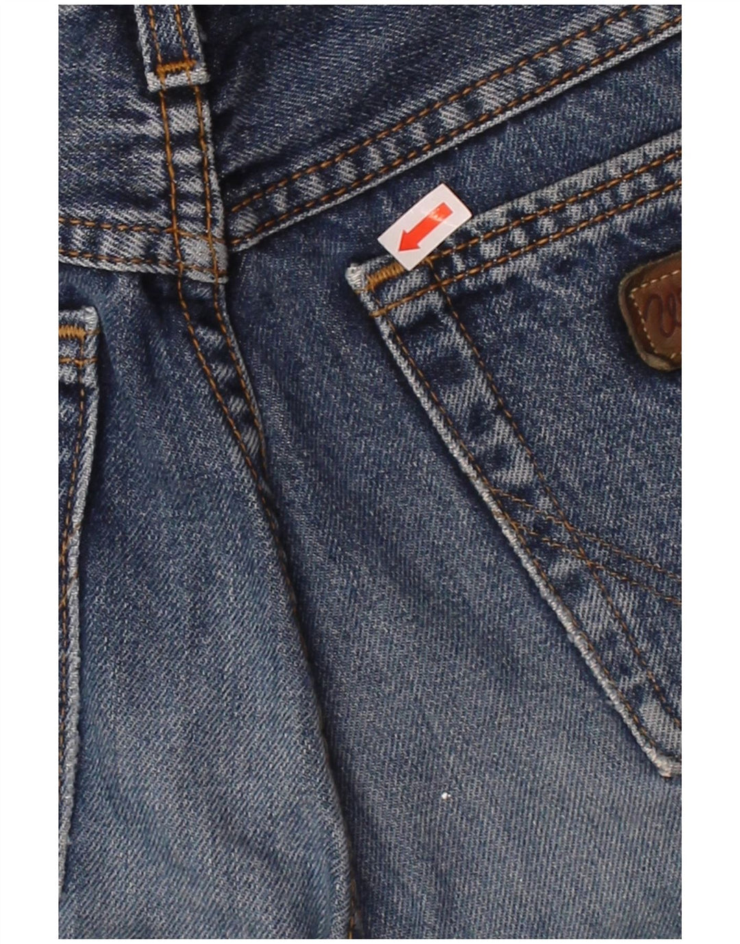 WRANGLER Mens Straight Jeans W27 L32 Blue Cotton