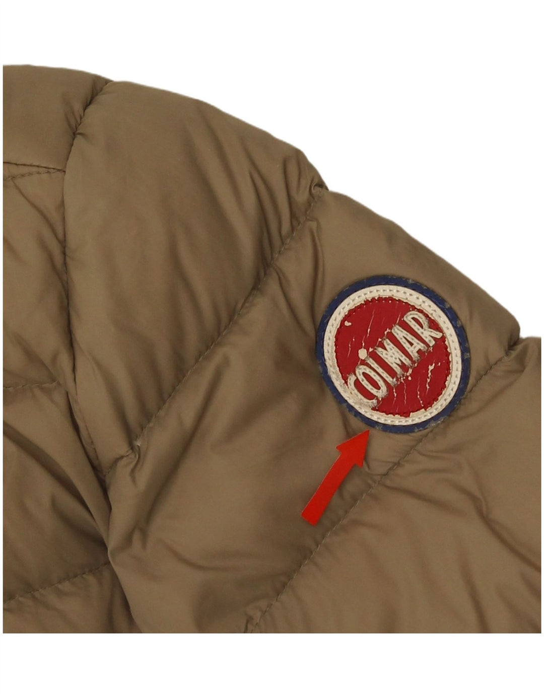 Męska ocieplana kurtka z kapturem Colmar IT 48 Medium Khaki