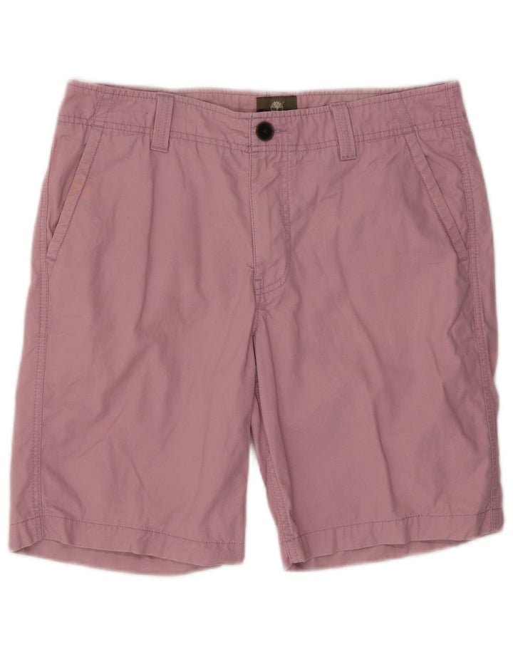 Męskie spodenki Chino Timberland W32 Średnioróżowy bawełniany