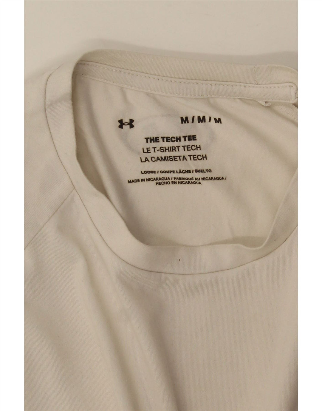 Koszulka męska Under Armour, średnia biel