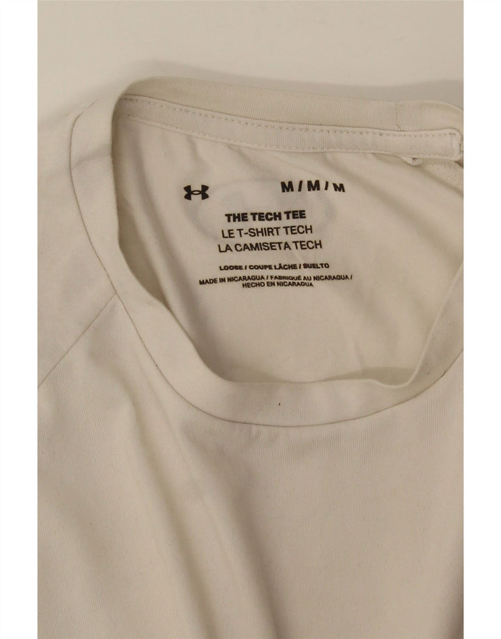 Koszulka męska Under Armour, średnia biel