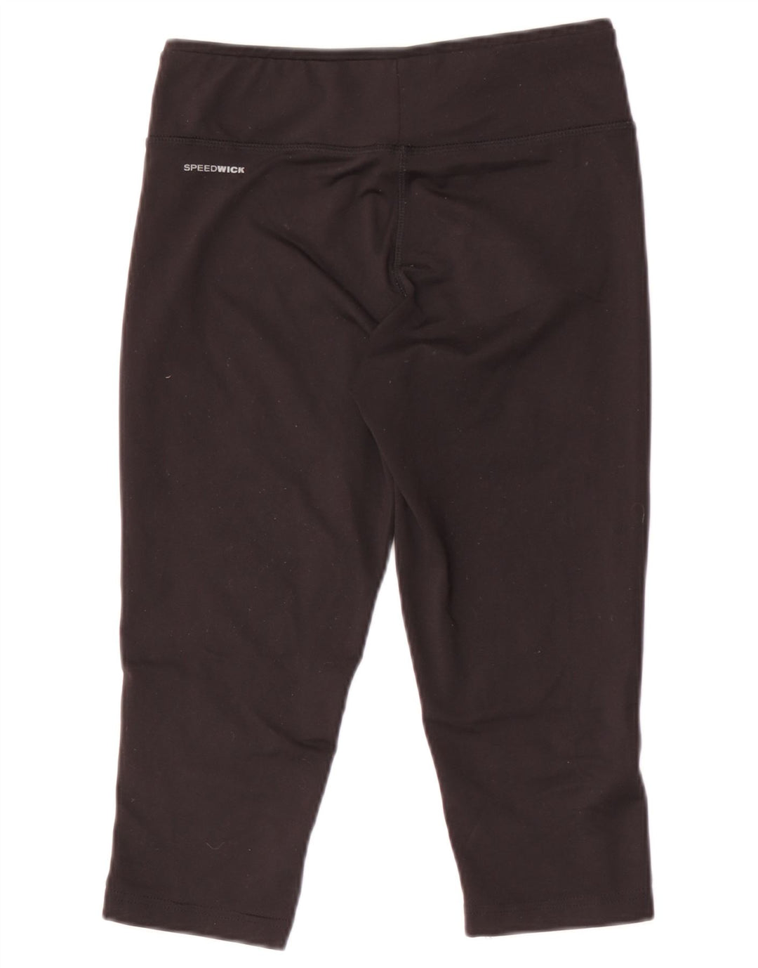 Damskie legginsy Capri REEBOK UK 8/10, małe, czarne, poliestrowe