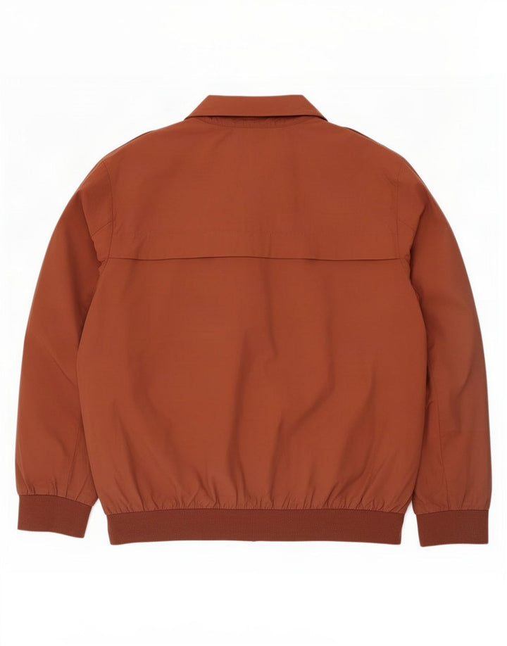 Męska kurtka bomberka Vintage UK 46 3XL Brązowa poliamid