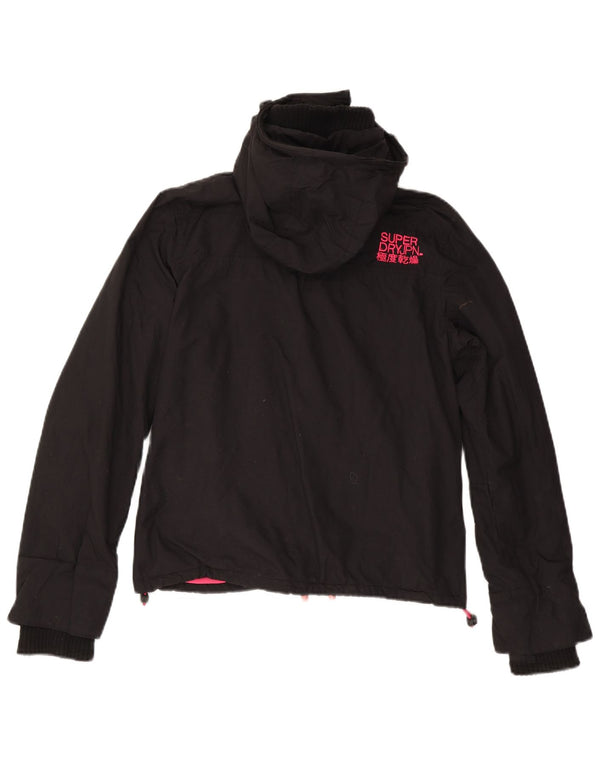 Damska kurtka wiatrówka Superdry The Windcheater UK 14, średnia czarna