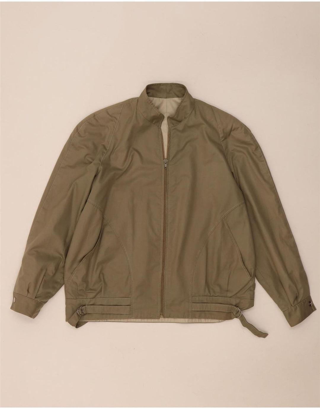 Męska kurtka bomberka VINTAGE UK 40, duża khaki