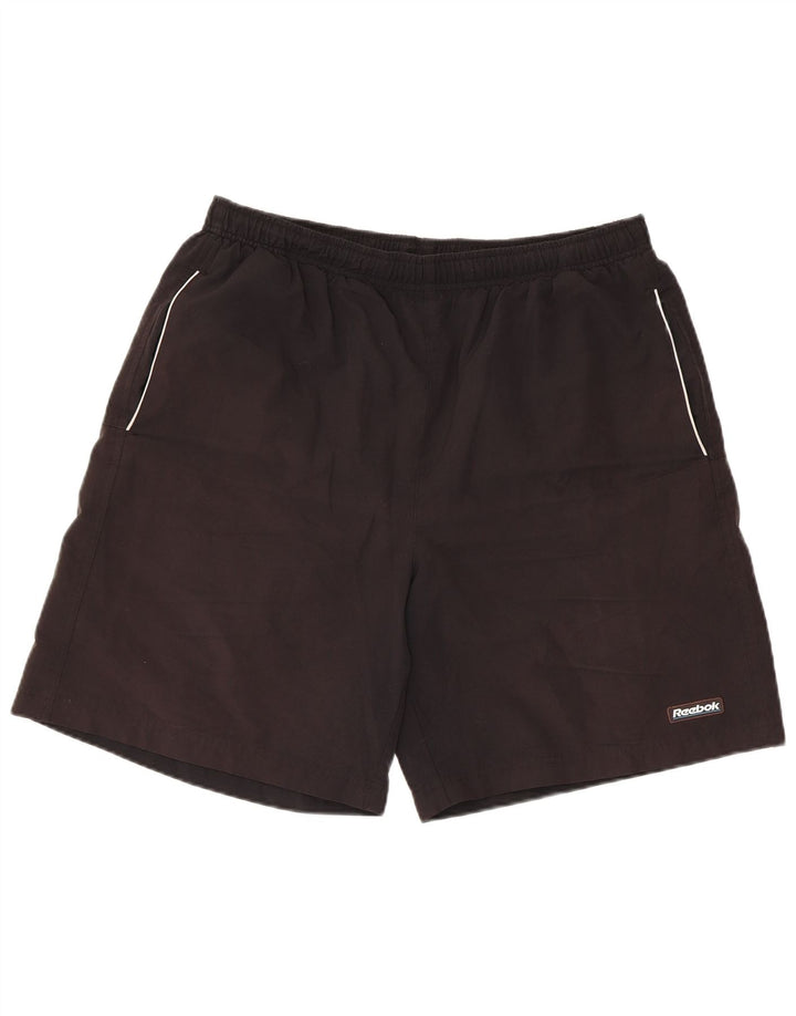 Męskie spodenki sportowe Reebok XL, czarny poliester