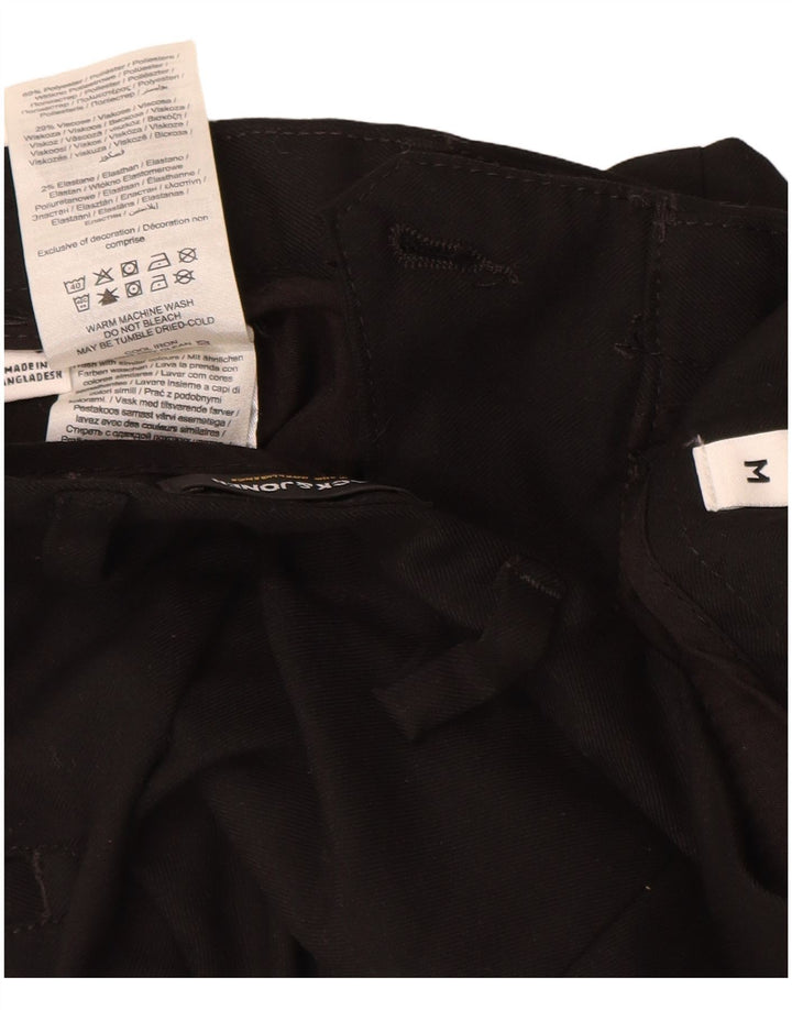 Męskie spodenki chino JACK & JONES, średnie W30, czarny poliester