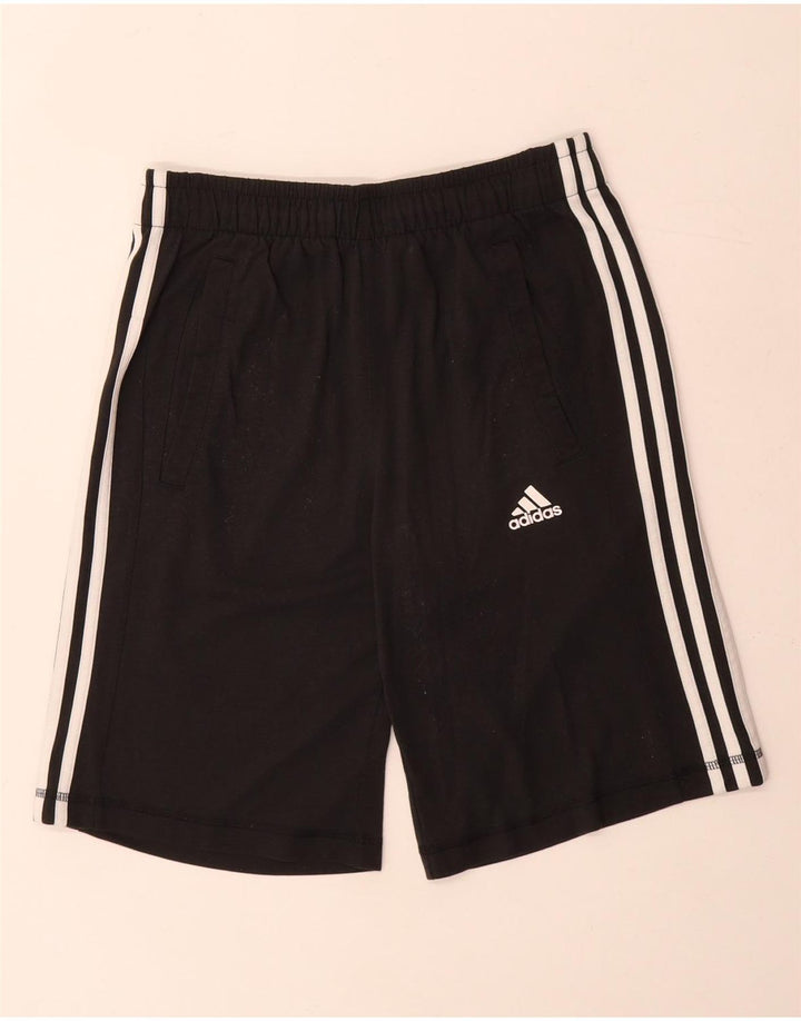 Męskie spodenki sportowe Adidas Climalite, małe, czarne, poliestrowe