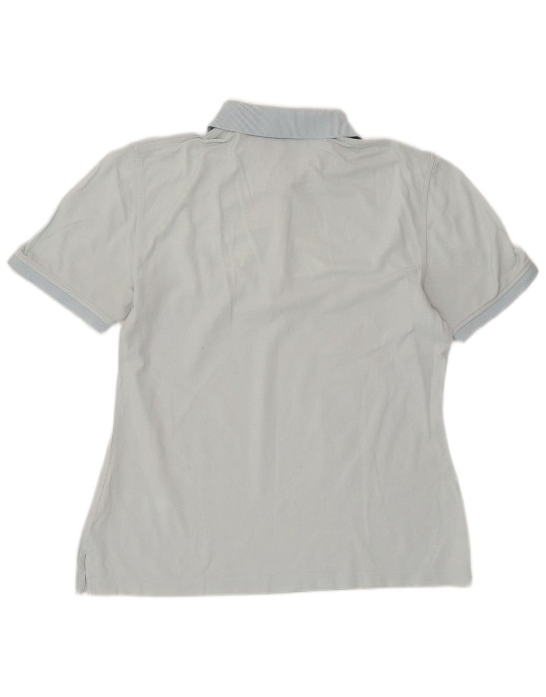 Damska koszulka polo TOMMY HILFIGER UK 14, duża, niebieska, bawełniana