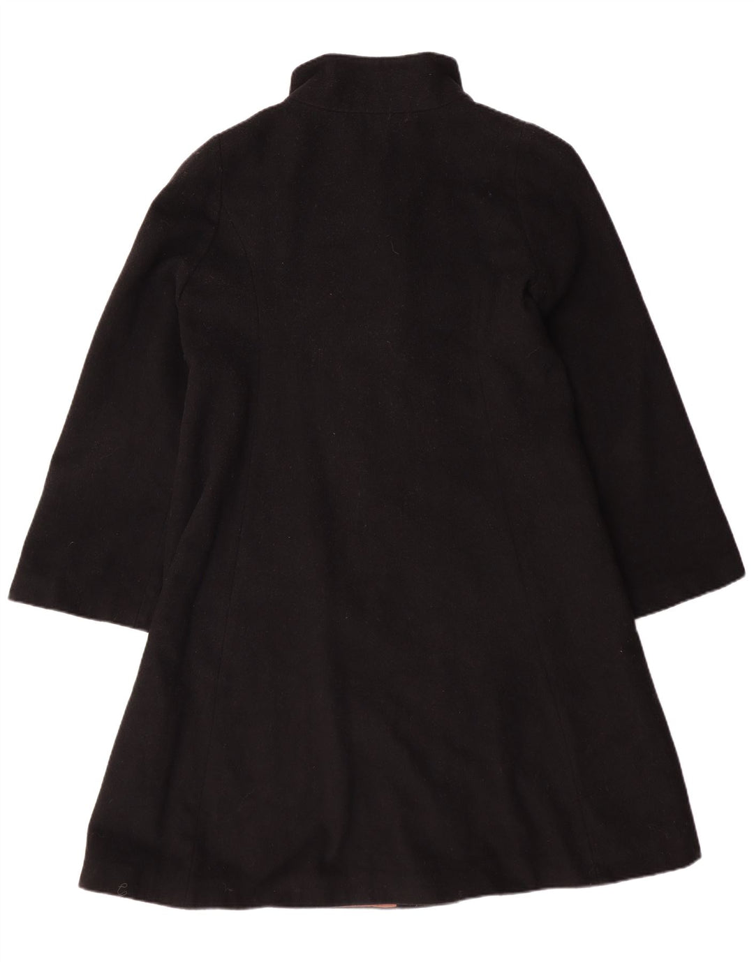 LAURA ASHLEY Płaszcz damski UK 12, średnia czarna wełna