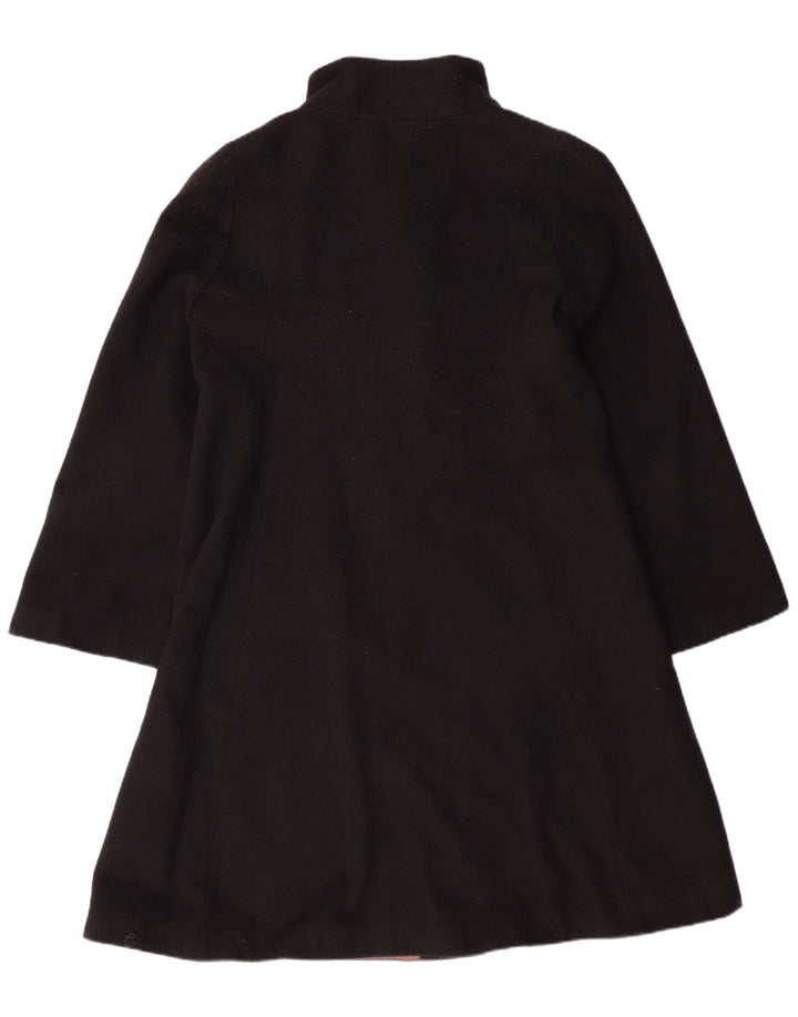 LAURA ASHLEY Płaszcz damski UK 12, średnia czarna wełna