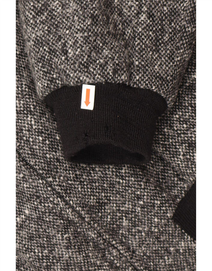 Męska kurtka bomberka Baracuta UK 42 XL, szara, nakrapiana, klasyczna