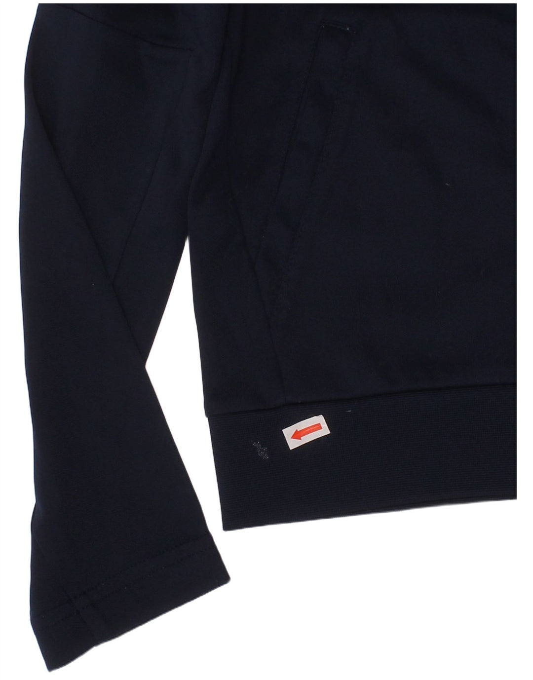 Chłopięcy sweter z kapturem i zamkiem NIKE, 6-7 lat, duży, granatowy, z blokami kolorów