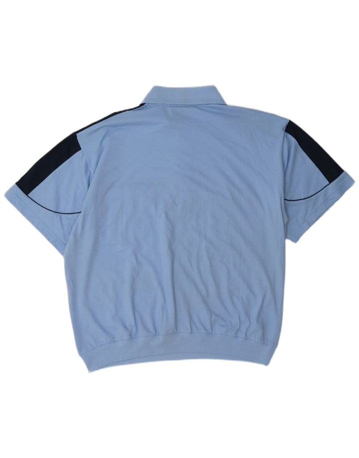 Męska koszulka polo Vintage XL w kolorze niebieskim