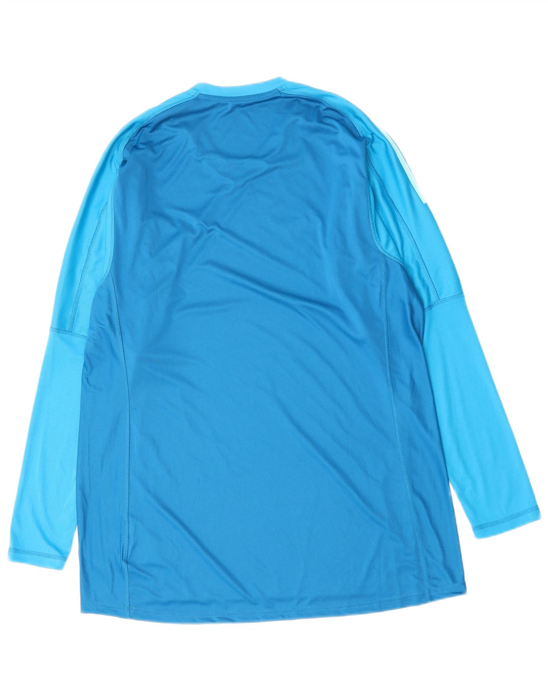 Męski T-shirt ADIDAS Climalite Top XL z poliestru w niebieskie paski