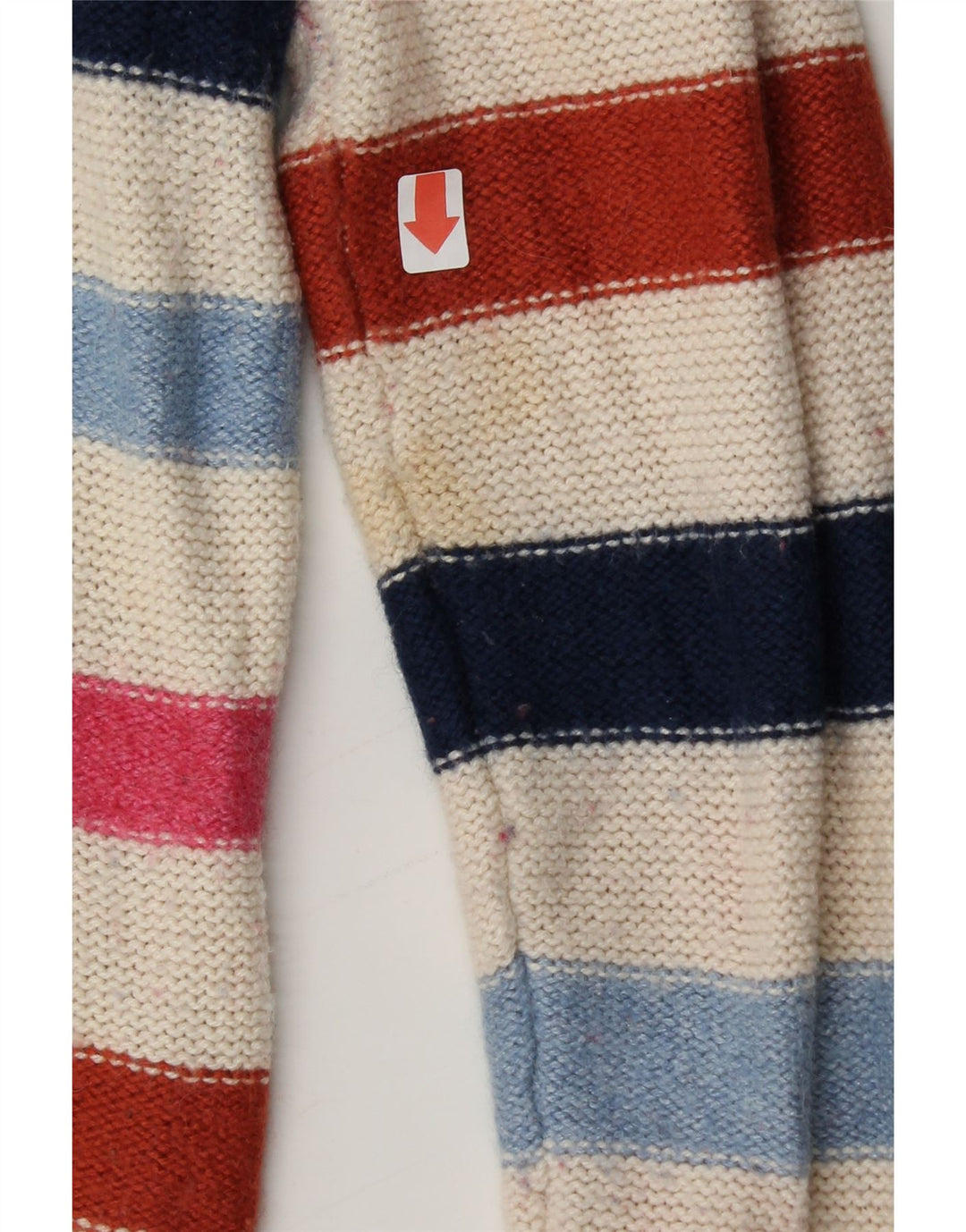 WHITE STUFF Womens Boat Neck Jumper Sweater UK 16 Large Multicoloured Vintage White Stuff and Second-Hand White Stuff from Messina Hembry 