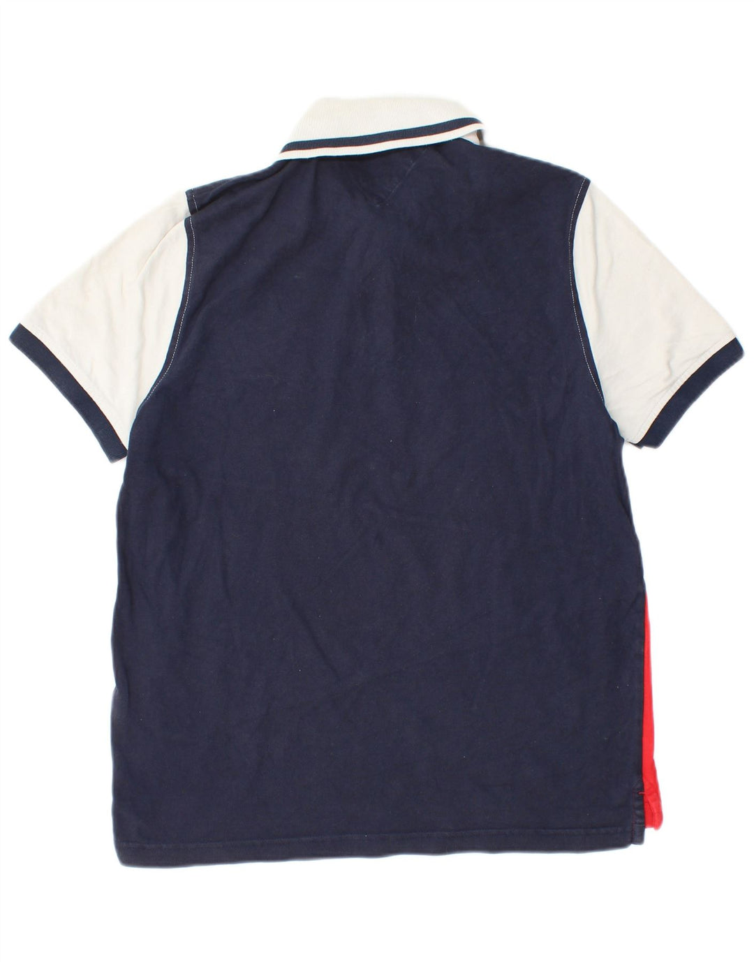 Męska koszulka polo Tommy Hilfiger z grafiką, w średnie, wielokolorowe paski