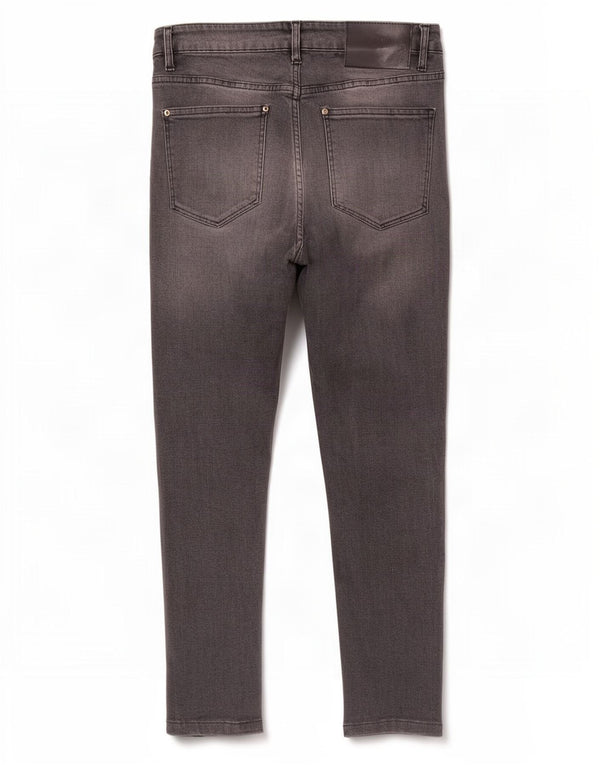 Zara Mens Skinny Jeans EU 42 Large W32 L27 Grey Cotton