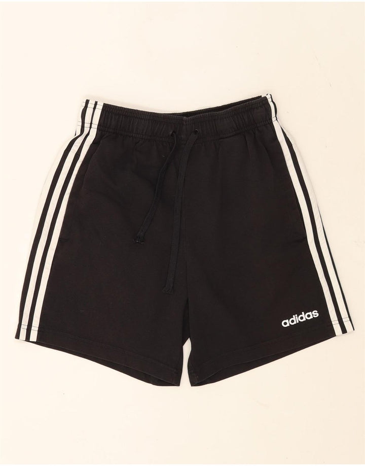 Męskie spodenki sportowe Adidas, małe, czarne, bawełniane