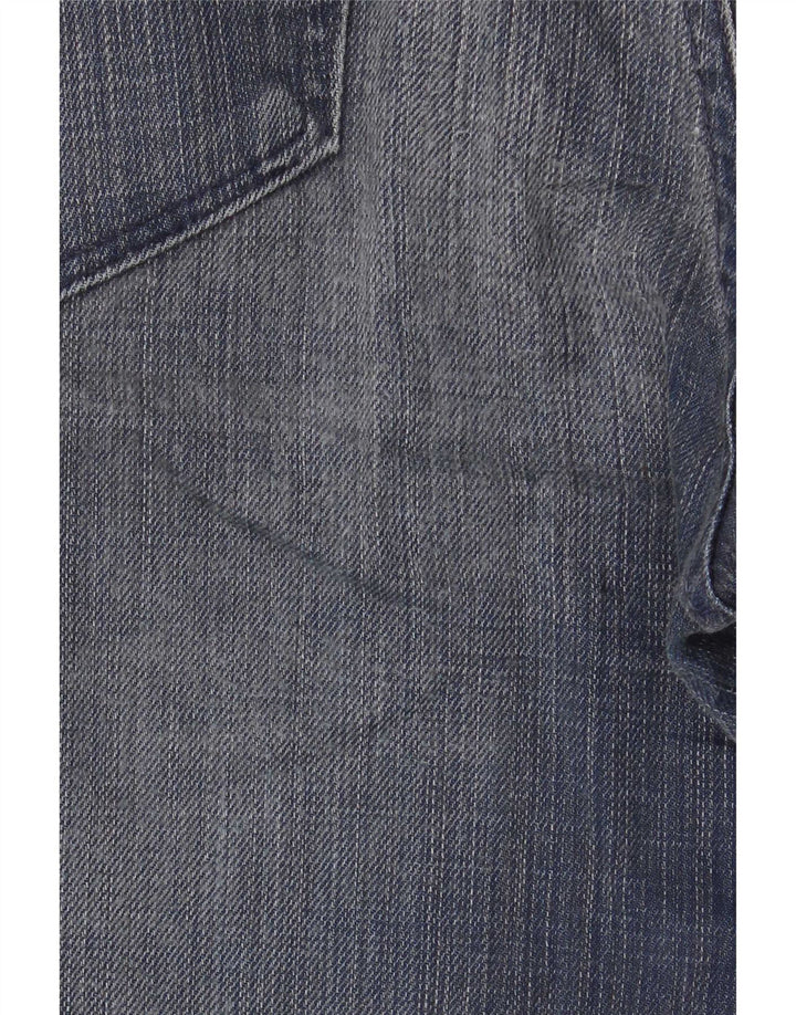 Męskie jeansy Levi's 527 Bootcut W38 L32 Niebieska bawełna