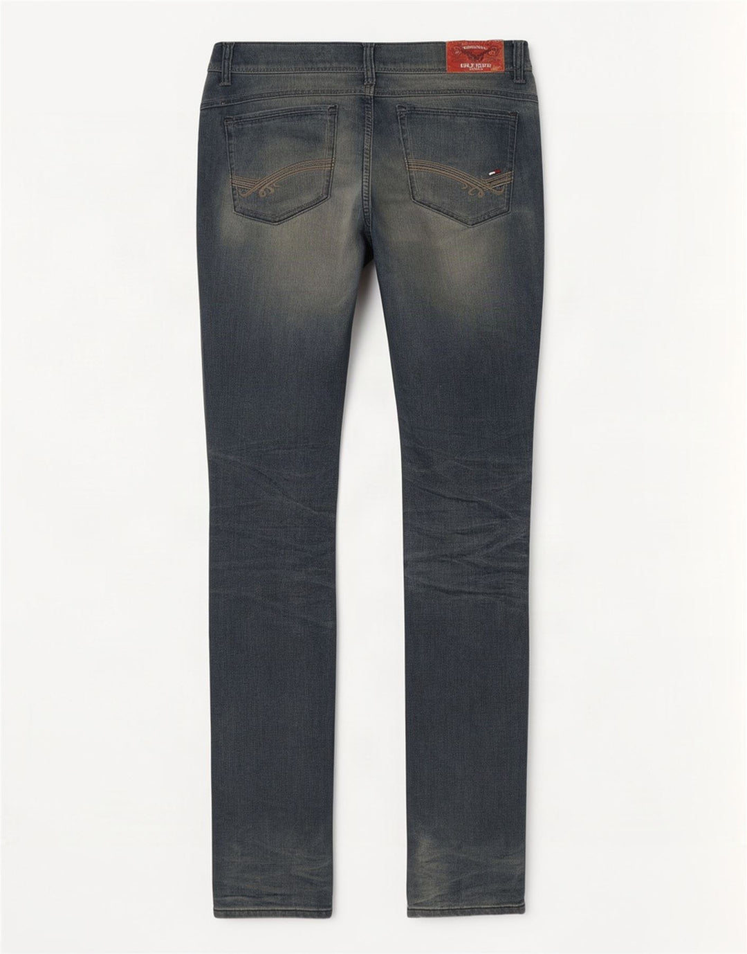 Damskie jeansy slim Tommy Hilfiger W28 L32 Niebieskie bawełniane