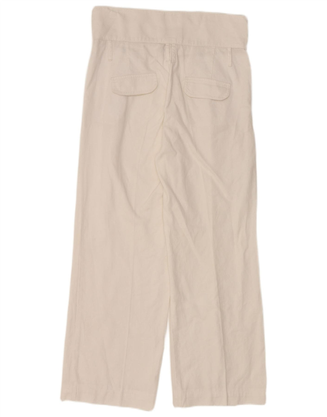 Spodnie damskie MASSIMO DUTTI Pegged Chino W30 L27 Białe