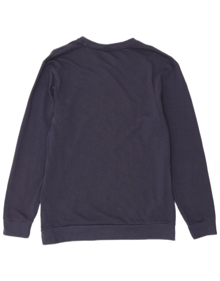 Męska bluza Calvin Klein z grafiką, średnia, granatowa, bawełniana