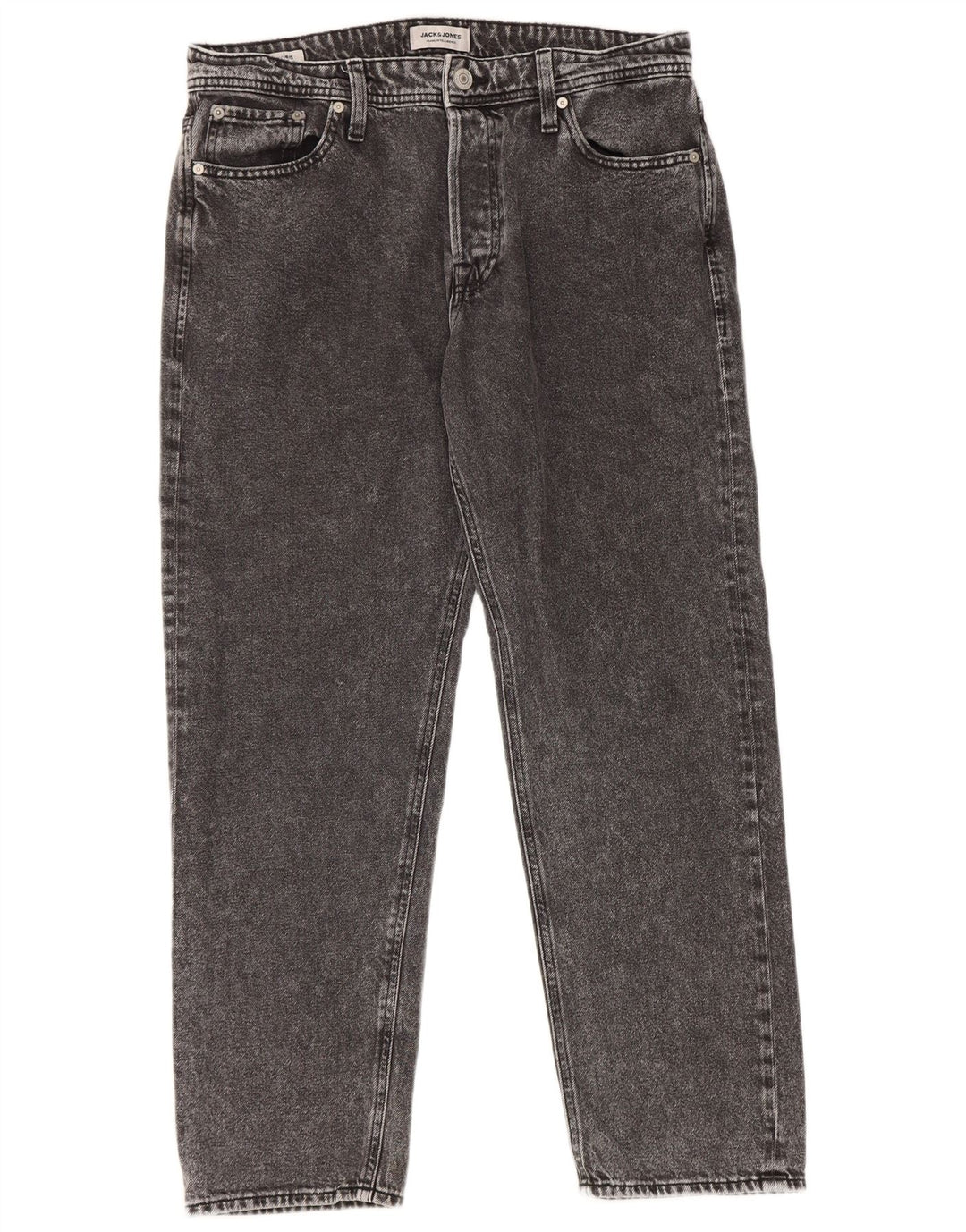 Męskie zwężane dżinsy Jack & Jones W33 L30 Szara bawełna