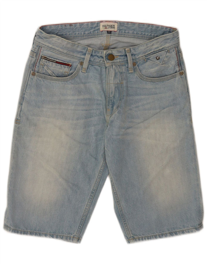 Męskie spodenki dżinsowe Tommy Hilfiger W29 Średnioniebieskie, bawełniane