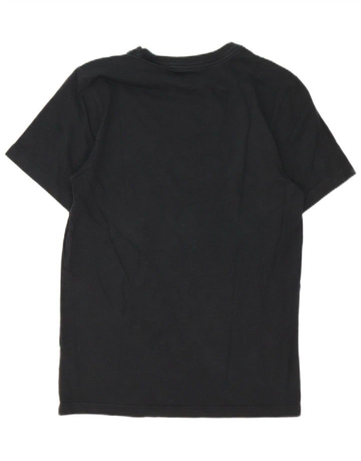 Męski T-shirt z grafiką Jordan, mały, czarny, bawełniany