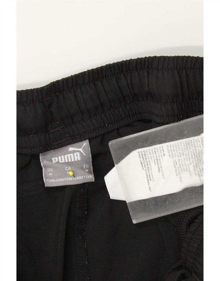 Męskie spodnie dresowe Puma Joggers, średni czarny poliester