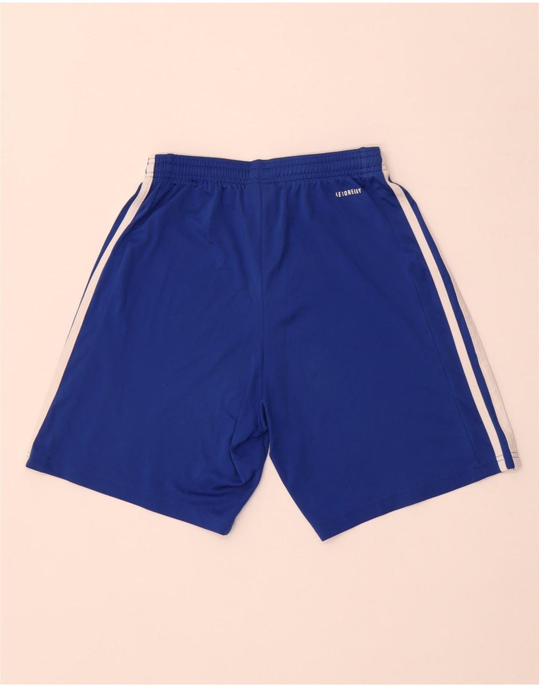 Męskie spodenki sportowe Adidas Aeroready, małe, niebieskie, poliestrowe
