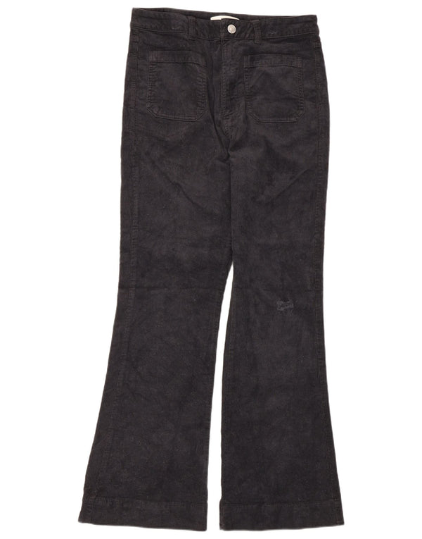 Spodnie sztruksowe Marks & Spencer UK 12 Medium W30 L30 Granatowe