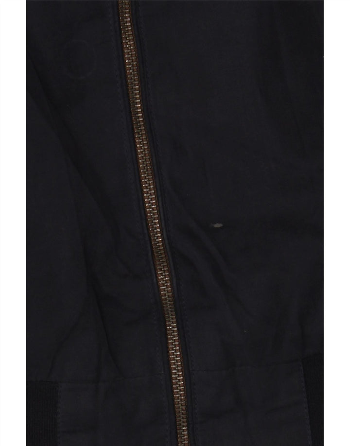 Męska kurtka bomber Jack & Jones UK 38, średni granatowy poliester