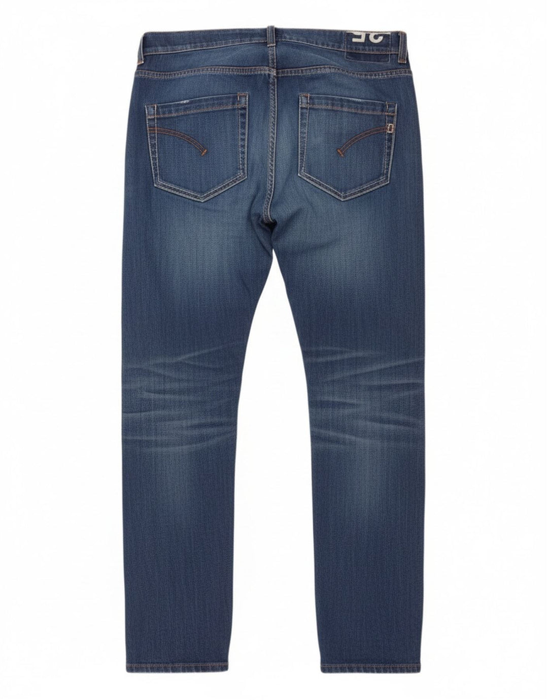 Dondup Męskie jeansy slim W35 L30 Niebieski poliester