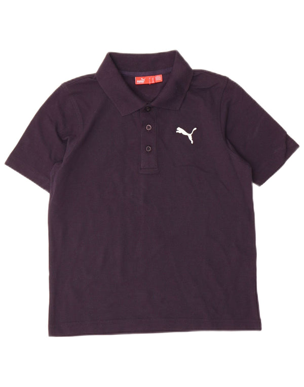 Chłopięca koszulka polo Puma 9-10 lat, granatowa, bawełniana