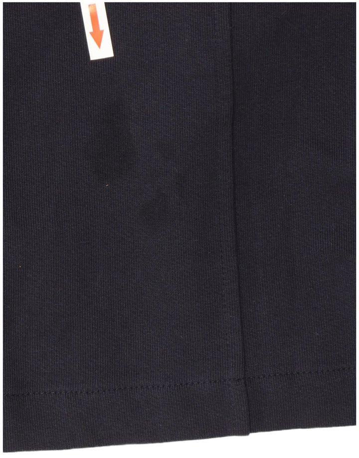 Męska kurtka motocyklowa Zara UK 38, średnia, granatowa, bawełniana