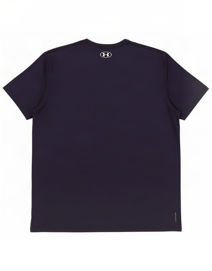 Koszulka męska Under Armour Top 2XL, granatowa, poliester