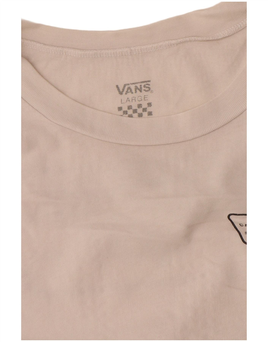 Damska koszulka z grafiką Vans UK 16, duża, biała