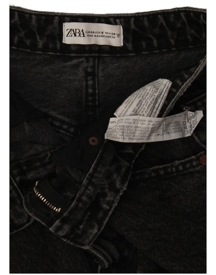 Damskie spodenki jeansowe Zara EU 40 Medium W30 Szara bawełna
