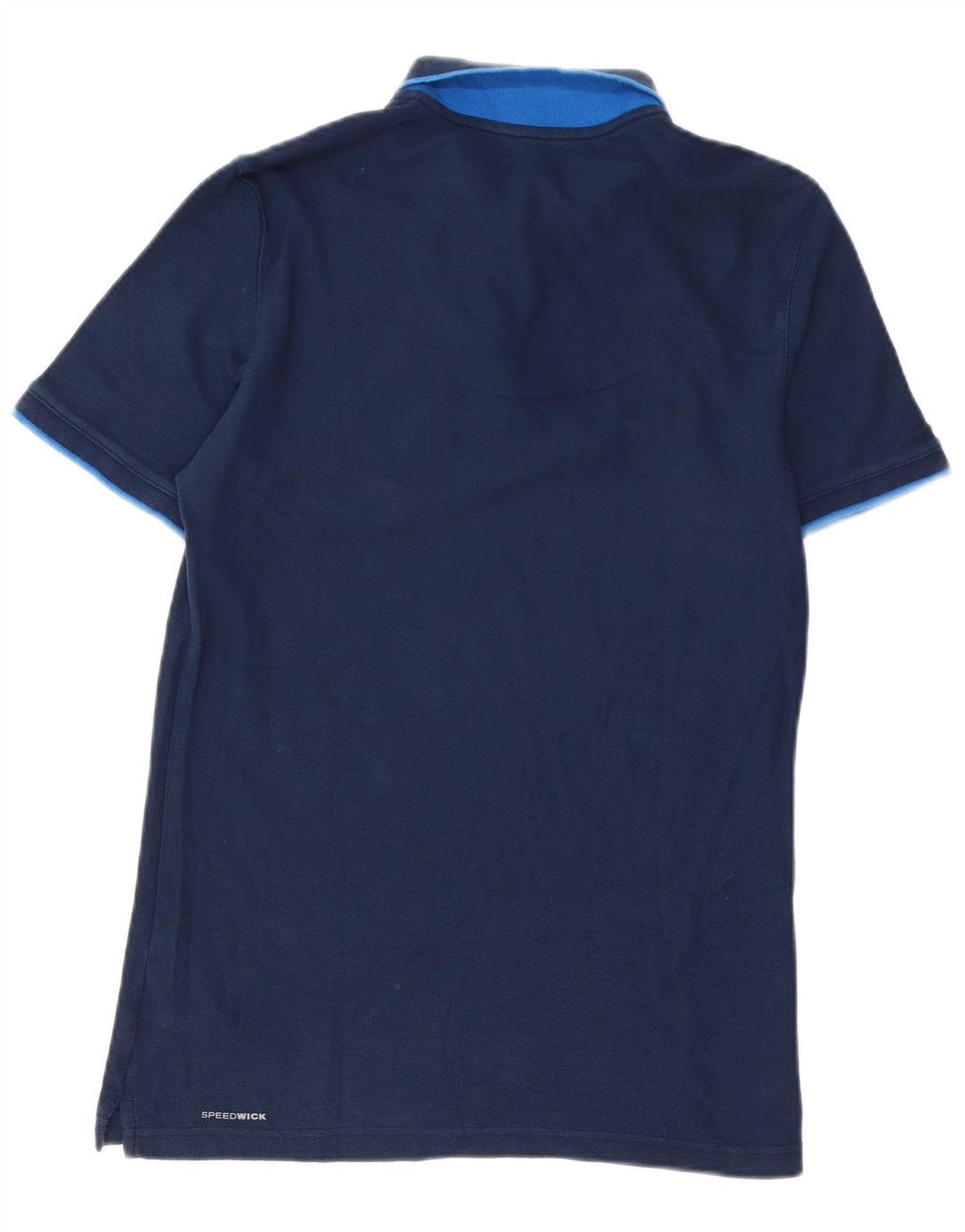 Męska koszulka polo REEBOK, średnia, granatowa, bawełniana