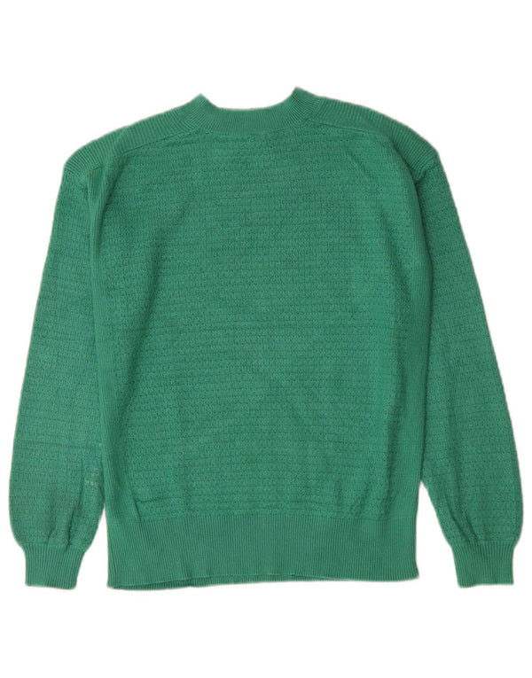 Marks & Spencer Damski sweter oversize z golfem UK 6 XS Zielony